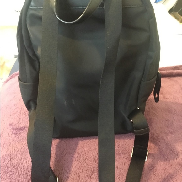 EUC Kate Spade Chelsea Large Black Nylon Backpack - Picture 3 of 15